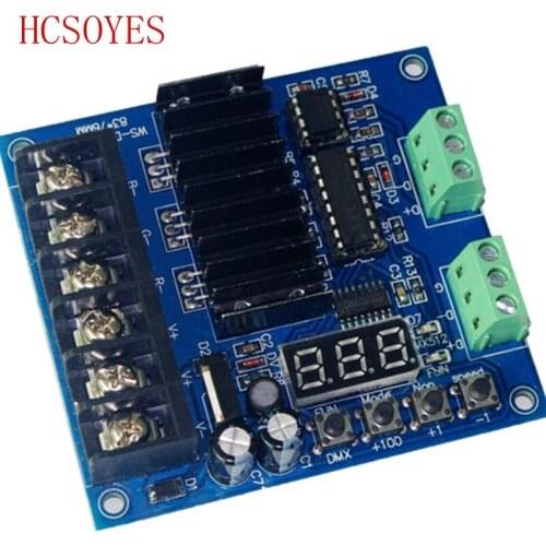 3CH 3 channel DC5V-24V 24A-DMX-3CH max:8A*3CH decoder led RGB controller