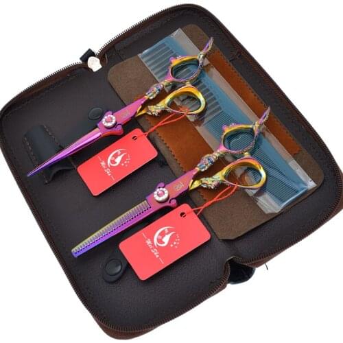 6.0" Professional Hair Cutting Shears Hairdressing Scissors High Quality Salon Barber Thinning Scissor Hairdressers Tools A0151A