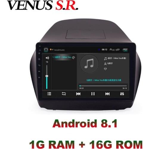 VenusSR Android 8.1 2.5D car dvd for Hyundai ix35 Radio 2013-2017 multimedia headunit GPS Radio stereo gps navigation