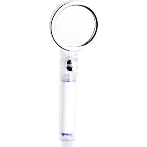 Vitamin C Anti Limestone Spa Cotton Filter High Pressure Water Bath Hand Shower Head For Bathroom Accessories