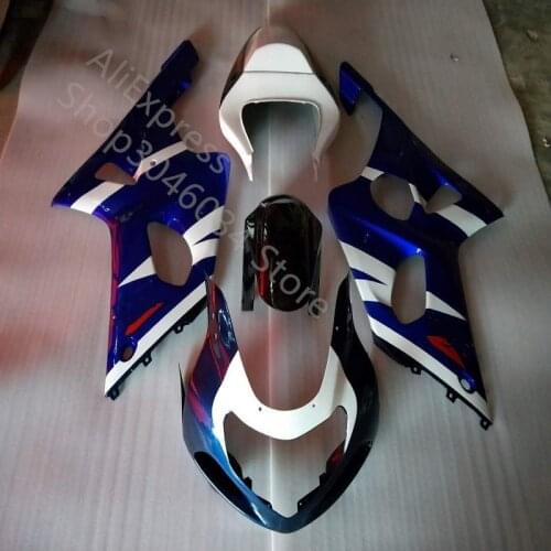 Fairing kit for Suzuki 2000 2001 2002 GSXR1000 K1 K2 ABS motorcycle fairings 00-02 GSXR 1000 blue white black fairing
