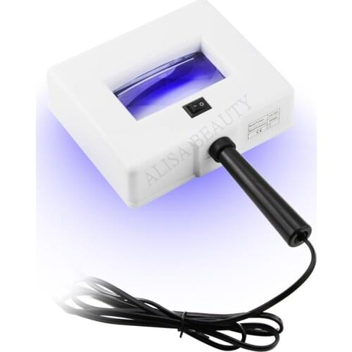 Lamp Skin UV Analyzer Wood Lamp Facial Skin Testing Examination Magnifying Analyzer Machine with Protective Cover Equipment