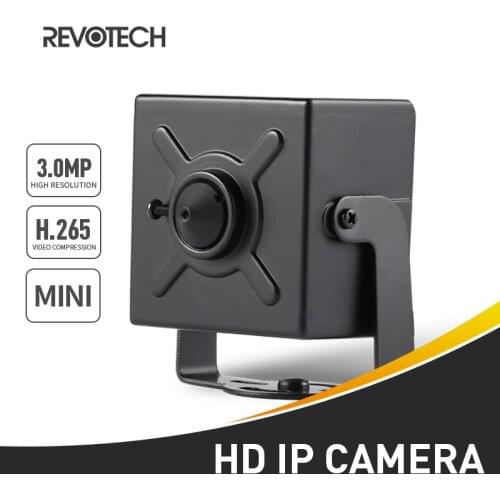 Mini Type H.265 HD 3MP IP Camera 1296P / 1080P Metal Indoor Security ONVIF P2P CCTV System Video Surveillance Cam 3.7mm