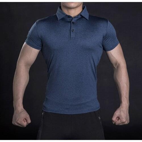 Muscle aesthetics Short Sleeve Polos For Men