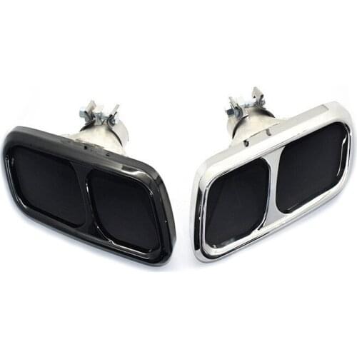 Muffler Tip Stainless Steel Silver End Tip 2014 -2021 For Land Rover Range Rover Sport Rear Diffuser Exhaust Pipe Tailpipe