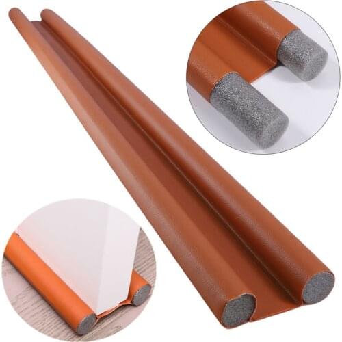 96CM New Dust Blocker door bottom seal strip tape sound proof foam Under door draft stopper Guard Weather Strip home decoration