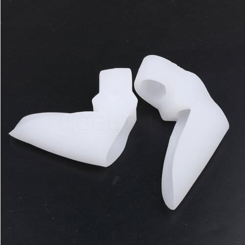 Toe Seperating Gel Pedicure Shield Toe Separator Stretchers Soft Bunion Protector Straightener Corrector Foot Care Hallux Valgus