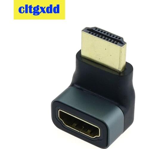 1pc HDMI 90 degree right-angle Adapter HDMI male to Female HDMI Elbow Connector Video Converter