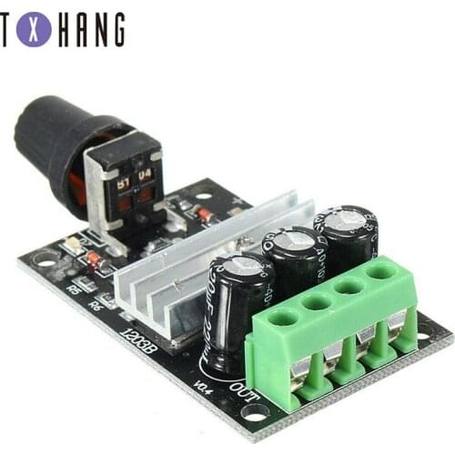 1pcs DC 6V 12V 24V 28VDC 3A 80W PWM Motor Speed Controller Regulator Adjustable Variable Speed Control With diy electronics