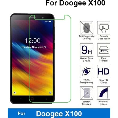 Tempered Glass for Doogee X100 5.0 " Glass Scratch-proof Smartphone LCD Film For Doogee X100 Screen Protector