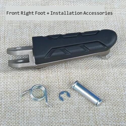Motorcycle Accessories Pedal Motorcycle Front and Rear Left Right Assembly for Kiden Kd150-u / G1 U1 Z2