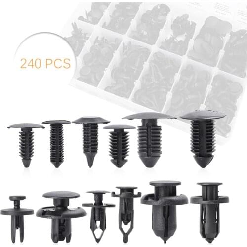 Car Retainer Push Pin Rivet Clip Trim Panel Moulding for Honda Toyota Ford