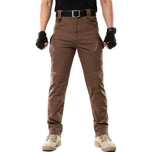 Outdoor Trekking Hiking Climbing Multi-pockets Pants Men Women Tactical Elastic Army Military Fishing Hunting Cargo Trousers