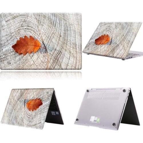 Red Leaf On Wood Surface Laptop Case For Huawei MateBook 13/13 AMD Ryzen/14/D14/D15/X 2020/X Pro/Pro 16.1/Honor MagicBook 14/15