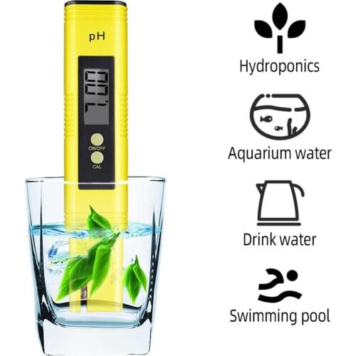 New PH009BX Digital PH Meter Tester Water Quality Food Aquarium Pool Hydroponic PH Meter Tester Large LCD Display