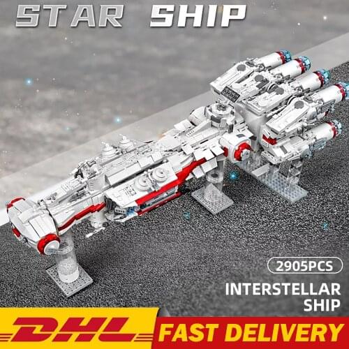 MOULD KING Star Plan Toys The Mortesvs Corellian Corvette-Blocksade Runner model Tantive IV Building Blocks Bricks Kids Gifts