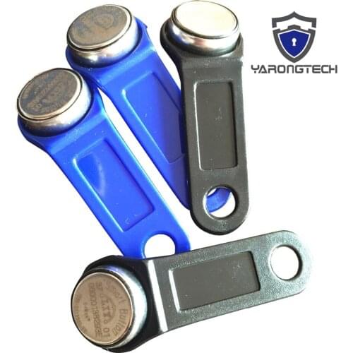 DS1990A-F5 TM1990 iButton Tag with wall-mounted holder Blue Black (pack of 100)