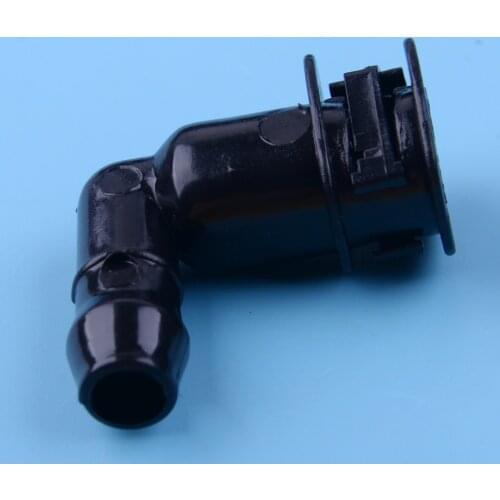 DWCX Plastic Headlight Washer Connector Joint Elbow 1J0955665E Fit for Audi A6 A8 VW Golf Passat Beetle Eos Jetta Polo Sharan