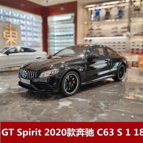 GT Spirt car 1:18 2020 BENZ AMG C63S(W205) Limited edition simulation resin vehicle model
