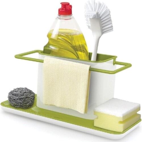 Bathroom Kitchen Box Draining Rack Dish Self Draining Sink Storage Rack Kitchen Organizer Stands Utensils Towel Shelves
