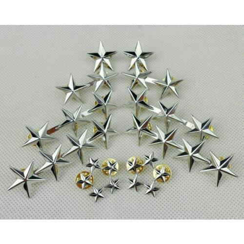COMPLETE SET WW2 US AIR GENERAL OFFICER STARS RANK BADGE PIN MILITARY INSIGNIA