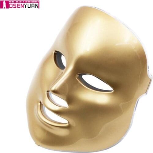 Professional Face Masks Beauty Device 7 Colors Light Facial SPA Photon Therapy Treatment for Anti Wrinkle Acne Skin Rejuvenation