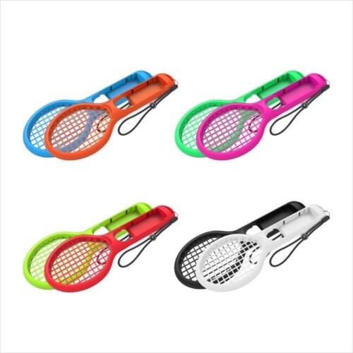 YTTL 2PCS Tennis Racket for Nintend Switch Joy-Con controller for NS Switch Mari-o tennis racket all racket sports games