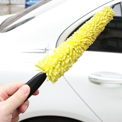 For Nissan qashqai Citroen c4 c5 c3 Chevrolet cruze aveo Peugeot Car Wheel Hub Cleaning Brushes Car-Styling Accessories