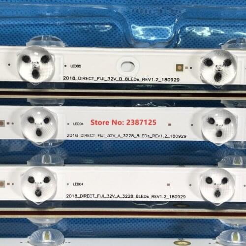 LED Strip for SAMSUNG_2014_SONY_DIRECT_FIJL_32V_B_3228_8LEDs_REV1.2 LM41-00091J LM41-00091K KDL-32RD303 KDL-32R303C KDL-32R303B