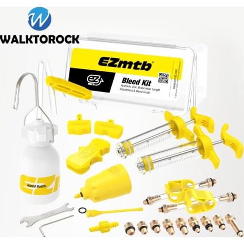 Universal Bicycle Hydraulic Disc Brake Oil Bleed kit For Shimano Magura Hope Tektro Sram Avid Mula Hayes Bike Brake Repair Tools