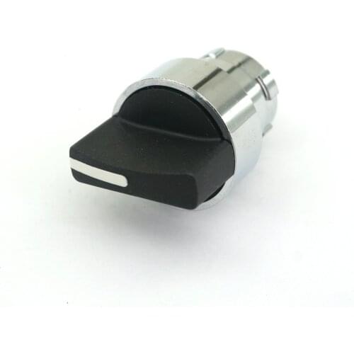 XB2BD53C 2 N/O 3 Positions Spring Return Selector Switch 22mm Mount 400V 6A