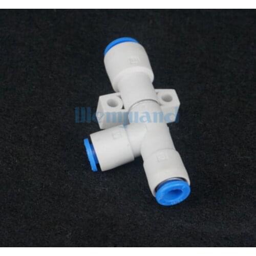 ZH10DS-06-06-08 Quick Connector Pneumatic Air Exhaust Vacuum Ejector Body Ported Type Without Silencer Tubular vacuum generator