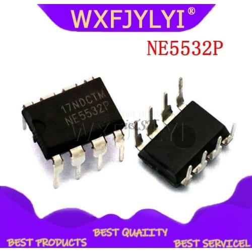 10PCS NE5532P DIP8 NE5532 DIP 5532P DIP-8 new and original IC