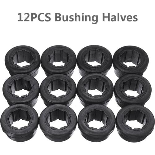 12pcs Car Auto Replacement Bushings Halves Fit For Skunk2 EG EK DC Lower Control Arm Rear Camber Tool