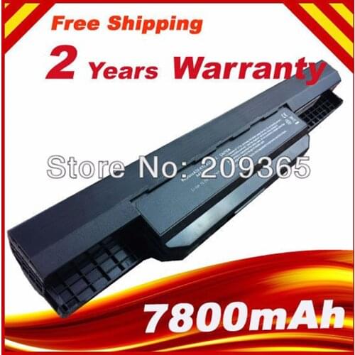7800mAh 9 Cells Laptop battery For ASUS K53 K53B K53BY K53E K53F K53J K53S K53SD K53SJ K53SV K53T K53TA K53U