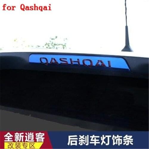 Car accessories Stainless steel high brake light decorative stickers For Nissan Qashqai J11 2016 2017 Car styling