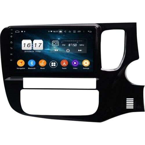 4gb+128gb 9" PX6 Android 10 Car DVD Player for Mitsubishi Outlander RHD 2013-2019 DSP Radio GPS Bluetooth 5.0 WIFI Easy Connect