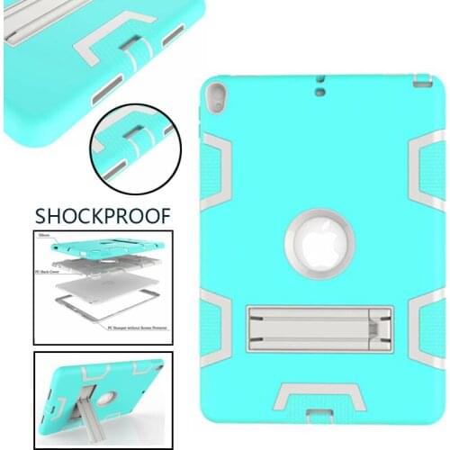 For Coque iPad Pro 10.5 Case Shock-Absorption Armor Defender Case Hybrid PC Rugged Silicone Cover for iPad Pro10.5 inch Tablet