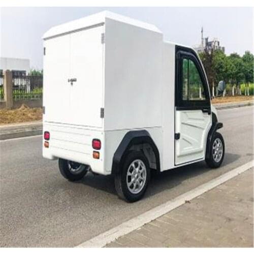 Electric Food Car Pickup Mini Cargo Delivery Truck With EEC Electric Food Van
