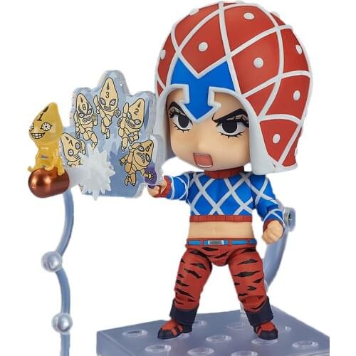 Original In Stock Anime JoJos Bizarre Adventure GSC Guido Mista Clay Man Pvc Action Figure Model Toys