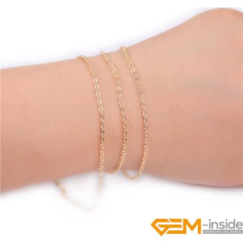 Золотые цепочки GEM-inside China At AliExpress