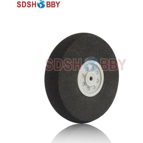D45 x H11 x D2.1mm RC Airplane Sponge Wheel for Main Wheel of 25 Grade Electric Airplanes