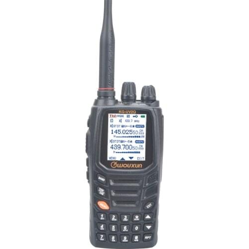 KG-UV2Q Analogue walkie talkie wouxun UV dual band transmitting Seven Band Receiving Cross Band Repeater FM 10W Scrambler Radio