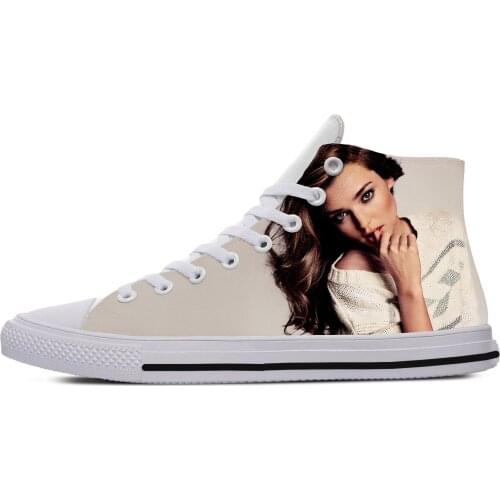 2019 hot fashion 3D Miranda Kerr High Sneakers for men/women high quality 3D printing handiness casual shoes
