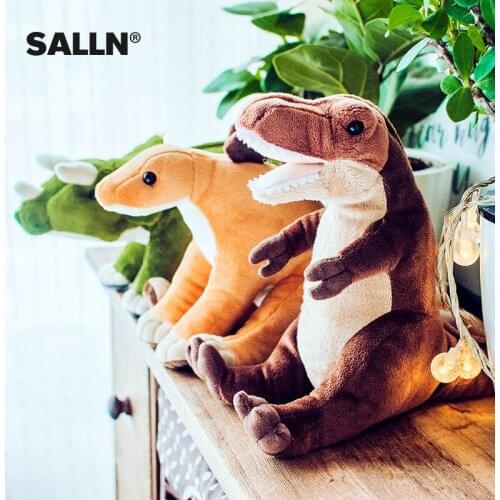 25CM27CM31CM Cute Dinosaur plush toys Triceratops Tyrannosaurus Rex stegosaurus Jurassic Park Stuffed &Plush Animal Simulation