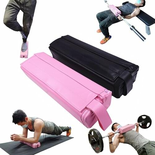 Multifunction Weight Lifting Barbell Pad with PU Padding Non-slip for Hip Thrusts Squats Lunges Balance Plank Strength Training