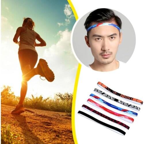 2020 New Yoga Fitness Hair Band Non Slip Sweatband Sport Fitness Running Headband Elastic Fashion Band Women Hair Accessories