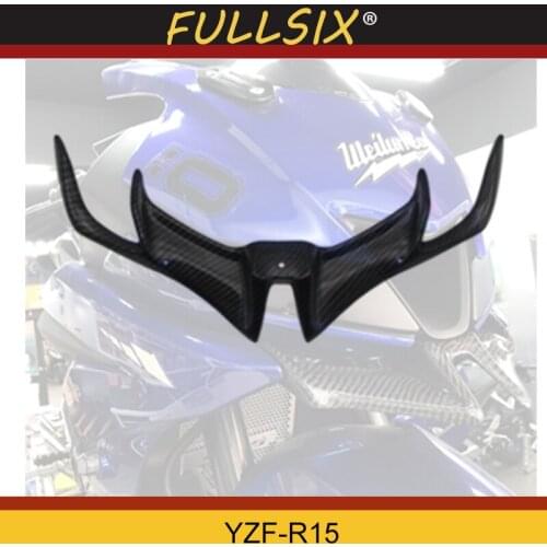 Motorcycle new front fairing pneumatic wing tip plastic cover protective cover for Yamaha YZF-R15 V3.0 VVA 2017 2018 2019