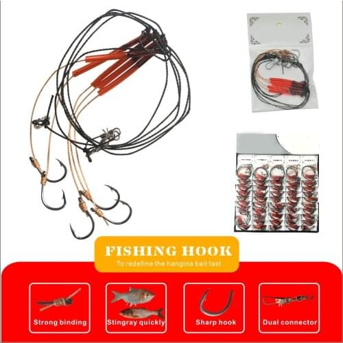 Sea Fish Octopus Swivel Big Carp Owner Jig Double Automatic Fly Fishing Hook Set Sharpener Jigging Hook Fishing Hook String Set