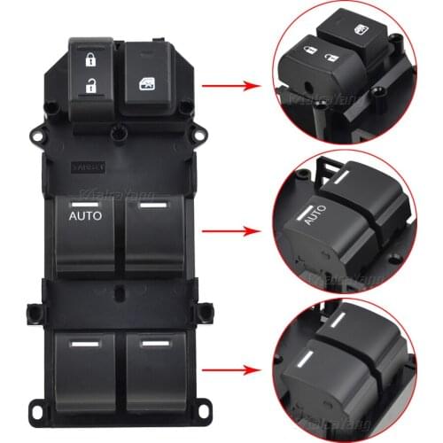 Car styling Window Master Control Switch 35750-TA0-U02 35750-TBD-H13 For Honda Accord 08-11